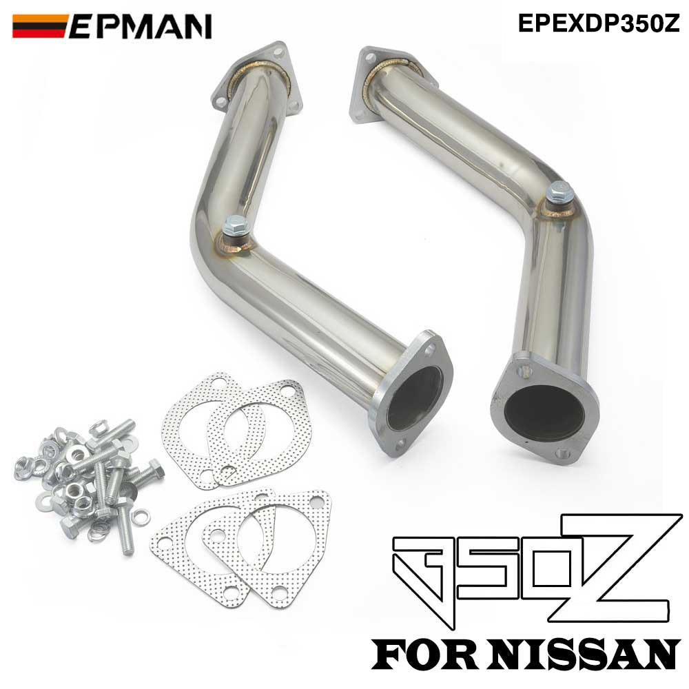 Test Pipes, Stainless Cat Back Exhaust downpipe, For Nissan